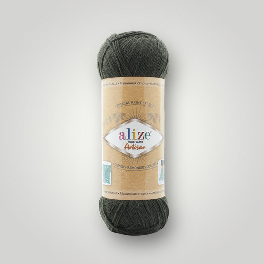 Alize Superwash Artisan, Хакі №873