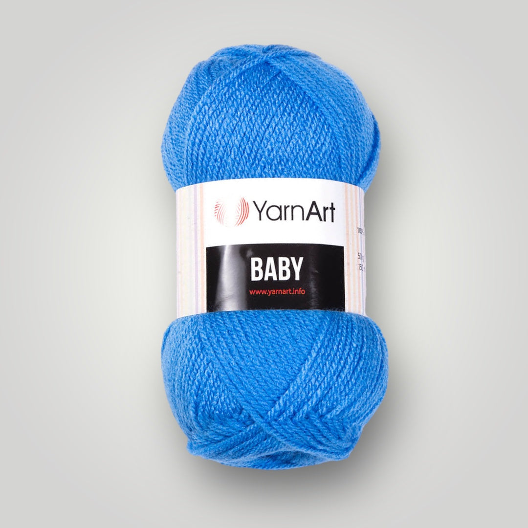 YarnArt Baby, Синій дощ №600