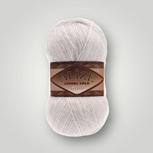 Alize Angora Gold Simli, Слонова кістка №599