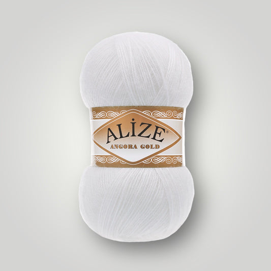 Alize Angora Gold, Білий №55