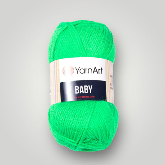 YarnArt Baby, Яскраво-зелений №8233